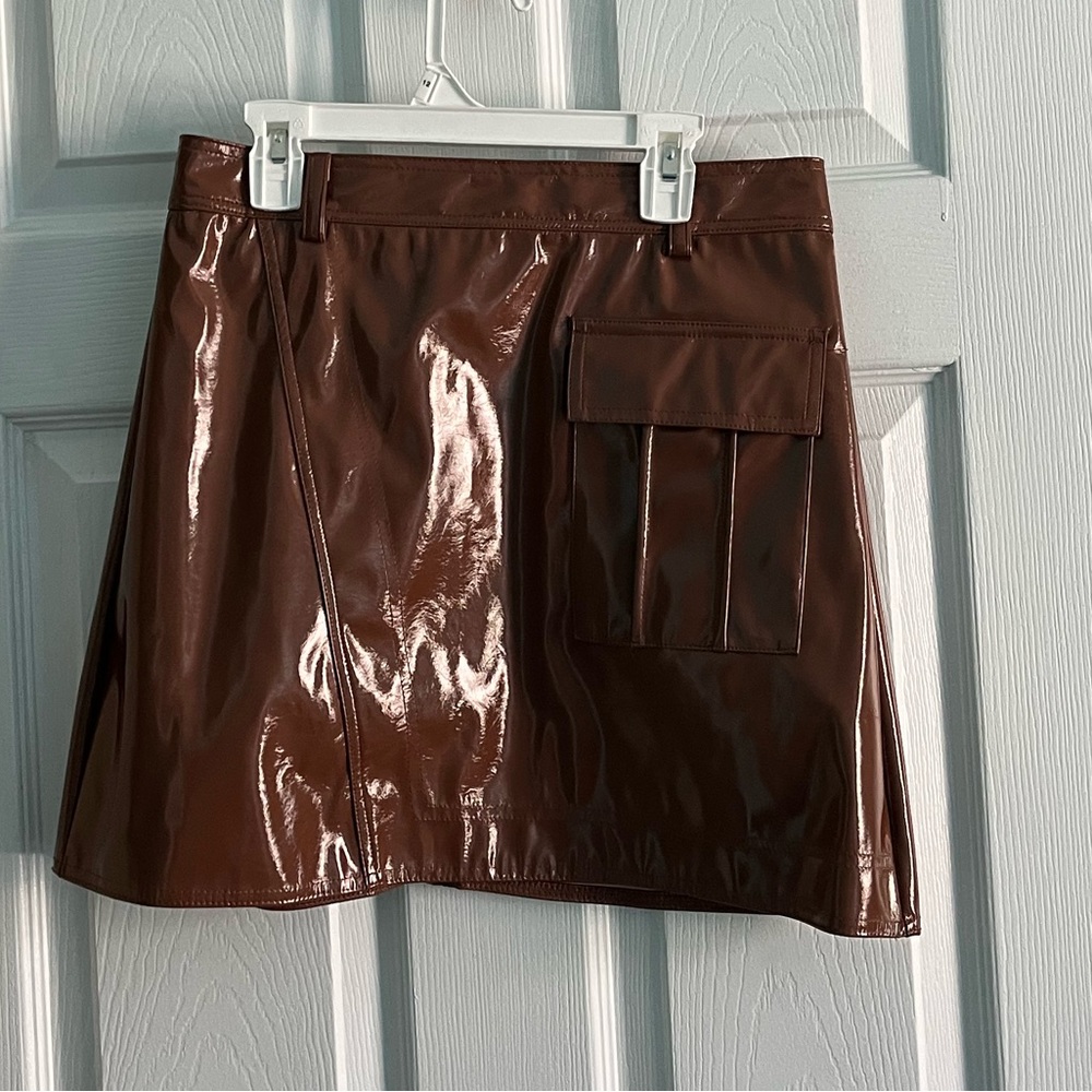 Shein Pleather Mini Skirt